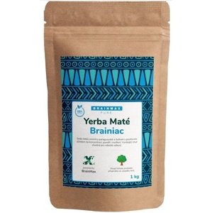 Brainmax Pure Organic Yerba Maté Brainiac 1000 g VÝPRODEJ (POŠK.OBAL)
