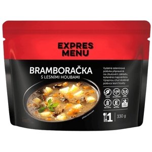 Expres menu Jednoporcová polévka 100 g - Bramboračka s lesními houbami
