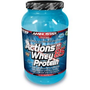 Aminostar Actions Whey Protein 85 2000g - vanilka PROŠLÉ DMT  4.2024