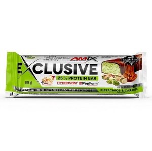Amix Nutrition Amix Exclusive Protein Bar 85g - pistácie/karamel