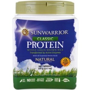 Sunwarrior Protein Classic 375 g - bez příchuti