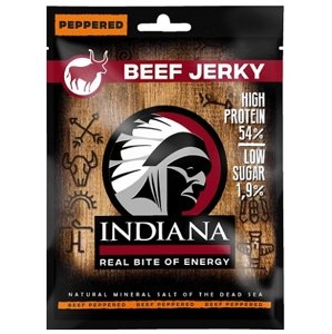 Indiana Jerky sušené maso 25g - Hovězí Pepřové