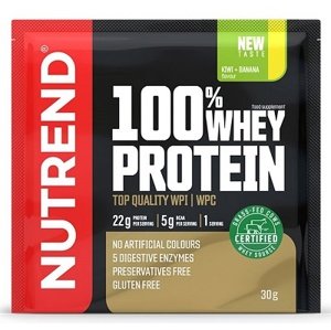 Nutrend 100% Whey Protein 30 g - kiwi/banán