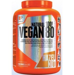Extrifit Vegan 80 2000 g - lískový ořech